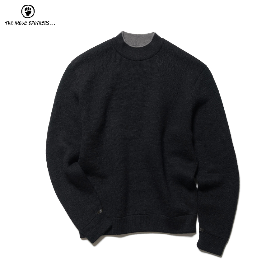 THE INOUE BROTHERS MOCK NECK KNIT ¥48,000 + TAX